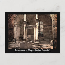 Hagia Sophia Baptistoppkort Vykort