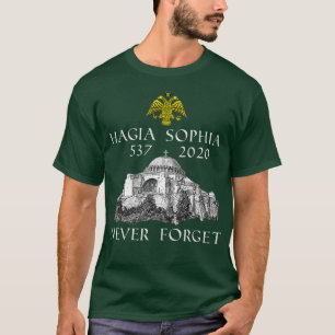 Hagia Sophia Church Museum Roman Byzantine Icons T Shirt