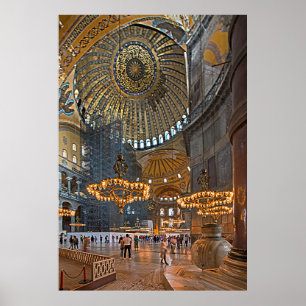 Hagia Sophia. Inredesign Poster