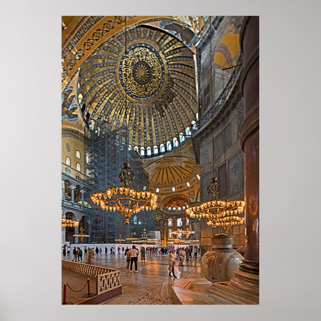 Hagia Sophia. Inredingsdesign. Poster (Framsidan)