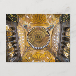 Hagia Sophia Insida i Istanbul Vykort