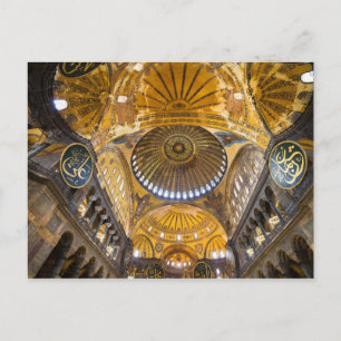 Hagia Sophia Insida i Istanbul Vykort