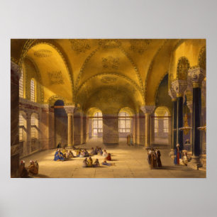 Hagia Sophia insida Poster
