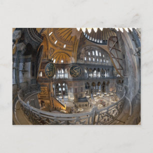 Hagia Sophia interiör Vykort