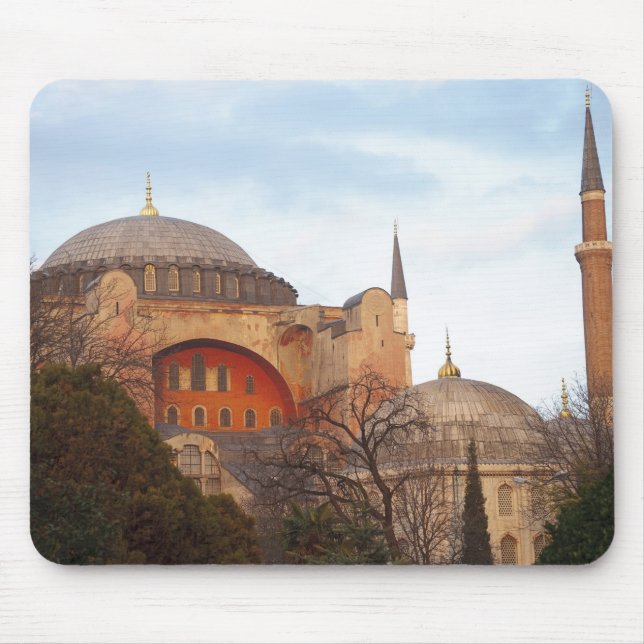 Hagia Sophia invigd av den bysantinska Musmatta (Framsidan)
