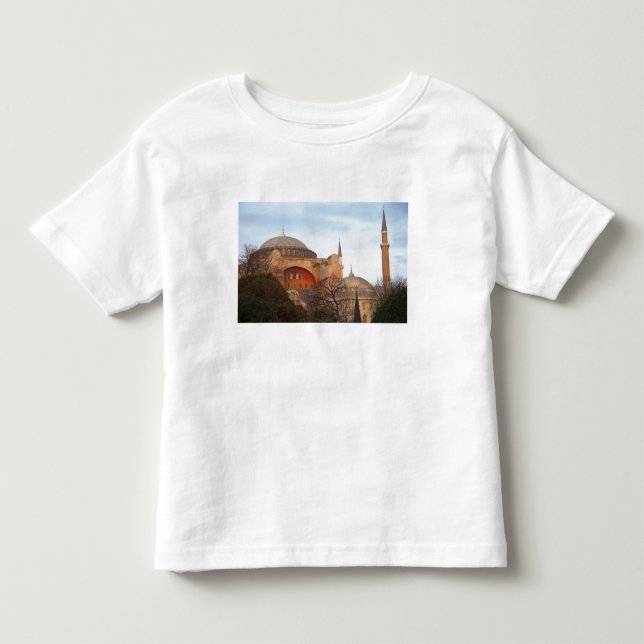 Hagia Sophia invigd av den bysantinska Tee Shirt (Framsida)
