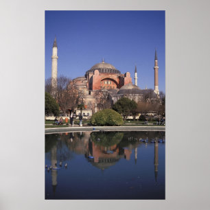 Hagia Sophia, Istanbul, Turkiet Poster