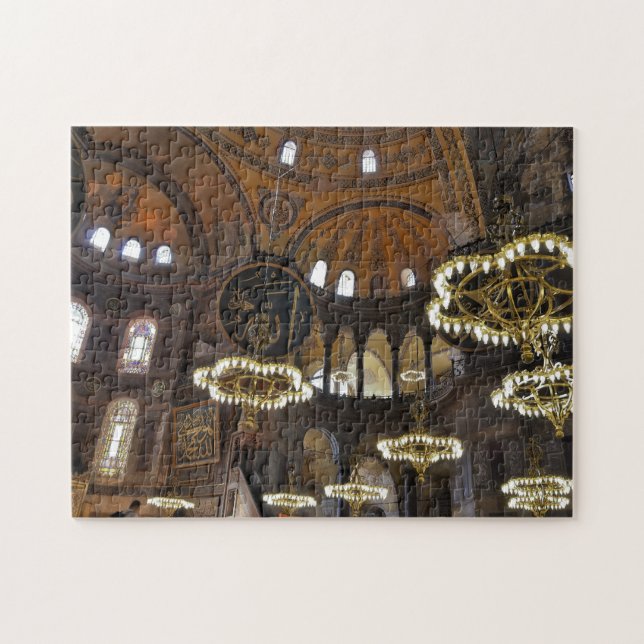 Hagia Sophia, Istanbul, Turkiet Pussel (Horisontell)