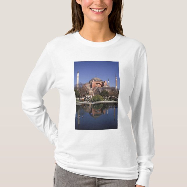 Hagia Sophia, Istanbul, Turkiet T-shirt (Framsida)