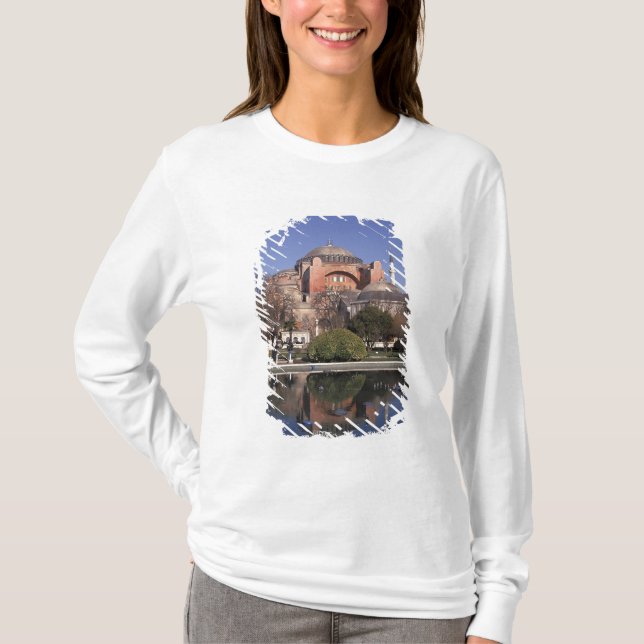 Hagia Sophia, Istanbul, Turkiet Tee Shirt (Framsida)