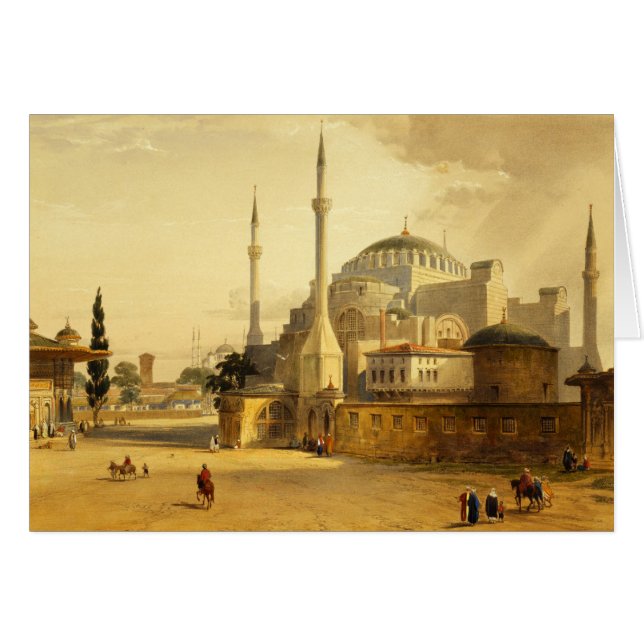 Hagia Sophia kort (Framsidan Horizontal)