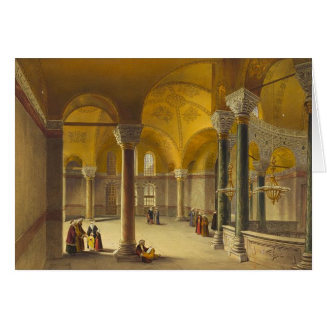 Hagia Sophia kort (Framsidan Horizontal)