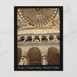 Hagia Sophia kupolvykort Vykort