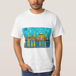 Hagia Sophia Mosque, Istanbul, Turkiet på T-Shirt