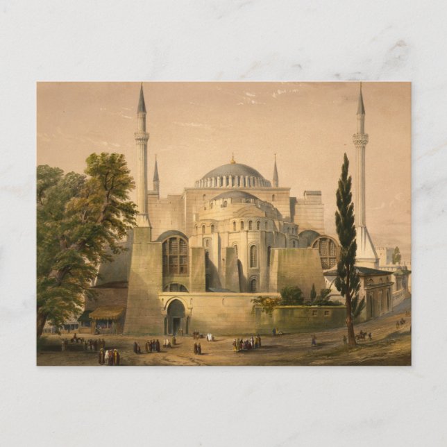 Hagia Sophia Postcard Vykort (Framsida)