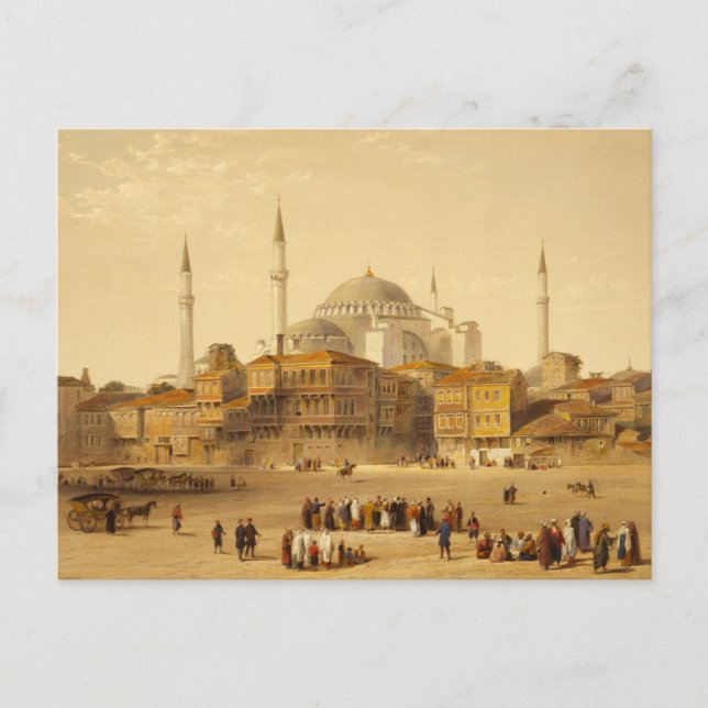 Hagia Sophia Postcard Vykort (Framsida)