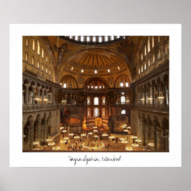 Hagia Sophia Poster (Framsidan)