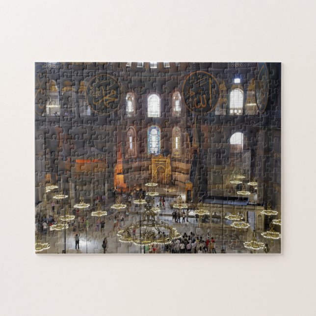 Hagia Sophia Puzzle Pussel (Horisontell)