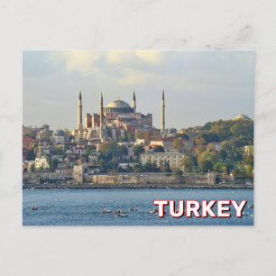 Hagia Sophia Stora moskén Istanbul, Turkiet Vykort