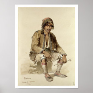 Hagiadur - från Erzerum, 1856 Poster