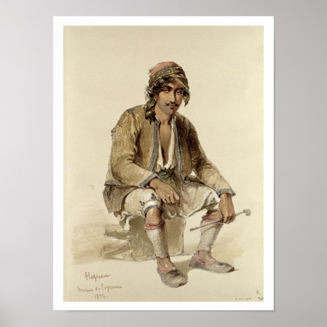 Hagiadur - från Erzerum, 1856 Poster (Framsidan)
