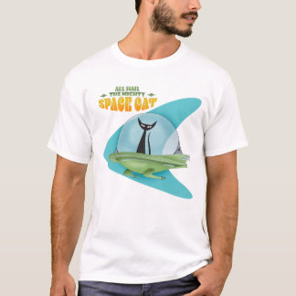 Hagla hela Mauberrymdkatten T Shirt