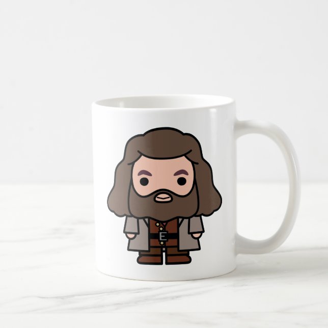 Hagrid Tecknad Karaktär Konst Kaffemugg (Höger)