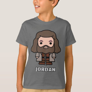Hagrid tecknad karaktärskonst t shirt