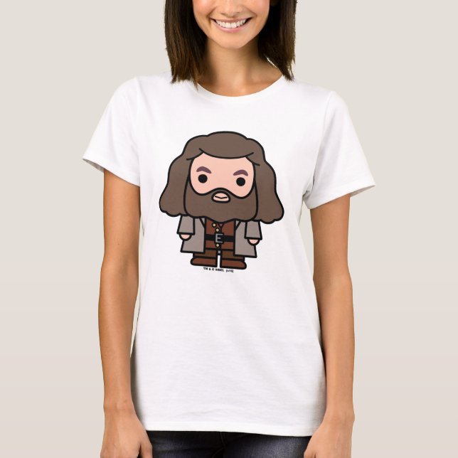 Hagrid Tecknade figurer Art T-shirt (Framsida)