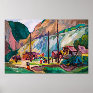 Hagwilget Emily Carr Poster