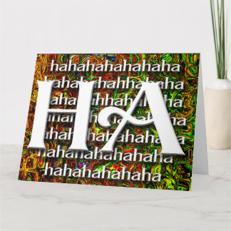HAHAHA - Tomt kort