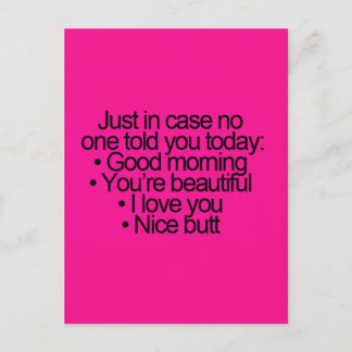 HAHAHAGOOD MORGON DU ÄR BEAUTIFUL KÄRLEK DU ÄR VYKORT