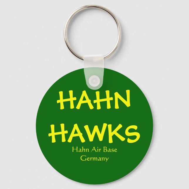 Hahn Hawks Keychain Nyckelring (Framsida)