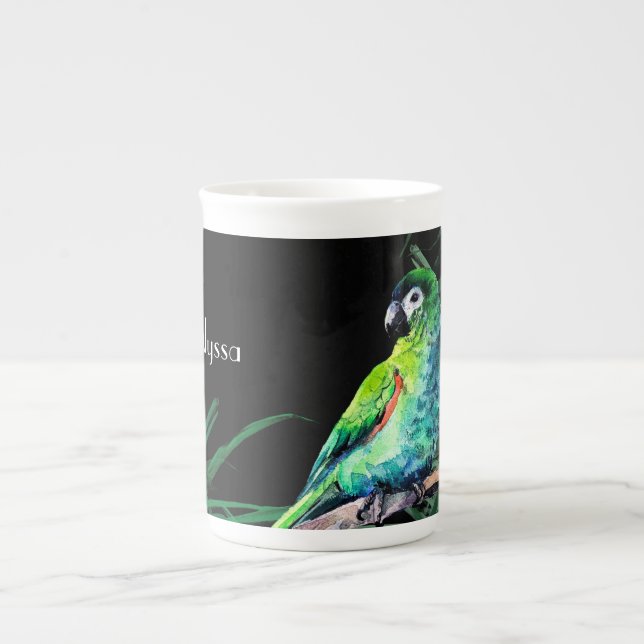 Hahn's Macaw Benporslin Mugg (Framsidan)