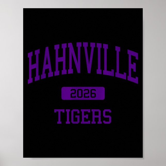 Hahnville high school klass 2026 boutte la  poster (Framsidan)
