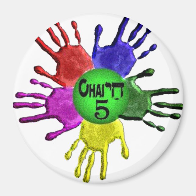 hai Fem.png Magnet (Framsidan)