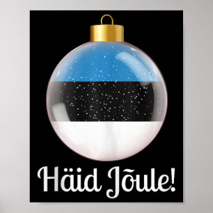 Haid Joule God jul Estonian Häid Jõule Poster