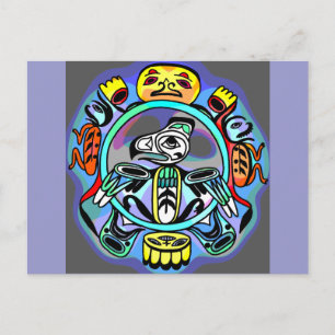 Haida Art Vykort