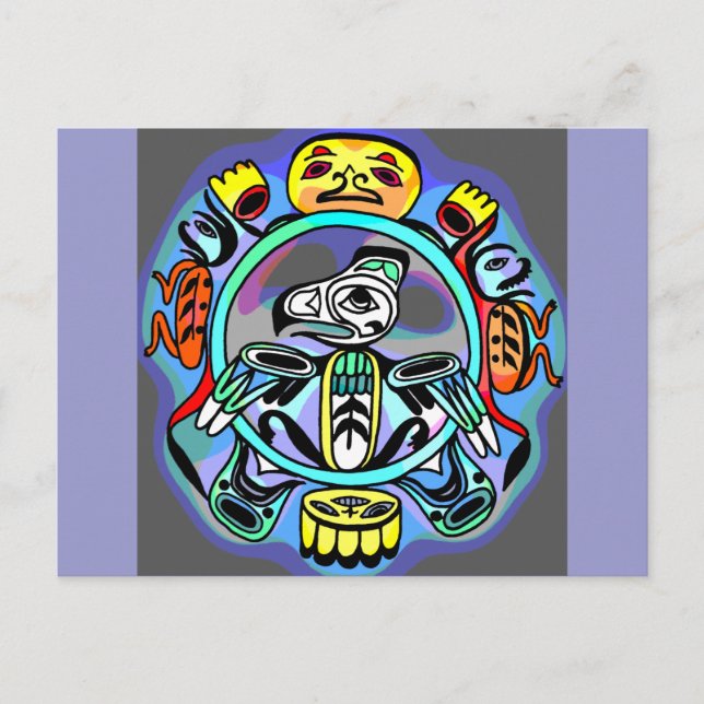 Haida Art Vykort (Framsida)