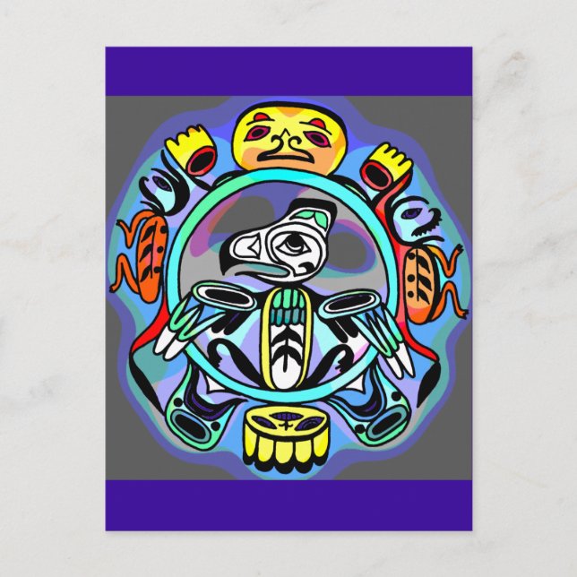 Haida Art Vykort (Framsida)