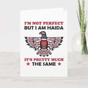 Haida Eagle Haida Nation Native Pride Gift Ideas Kort