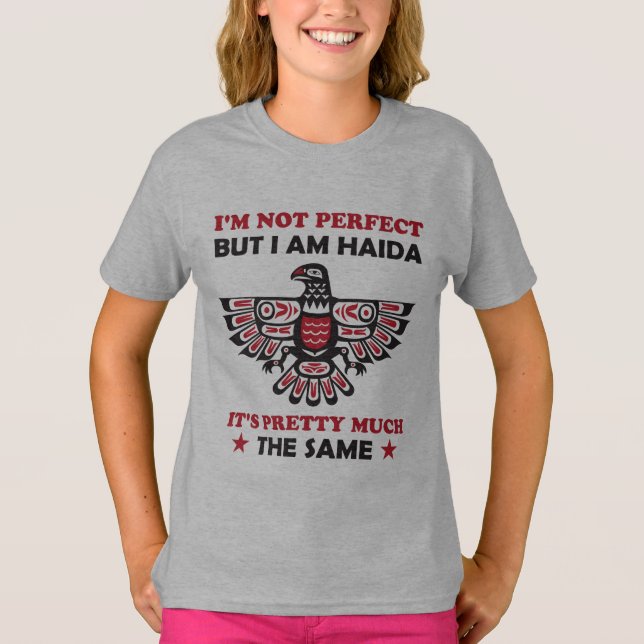 Haida Eagle Haida Nation Native Pride Gift Ideas T Shirt (Framsida)