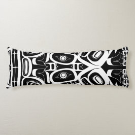 Haida Eagle Thunderbird Northwest Columbia Kroppskudde