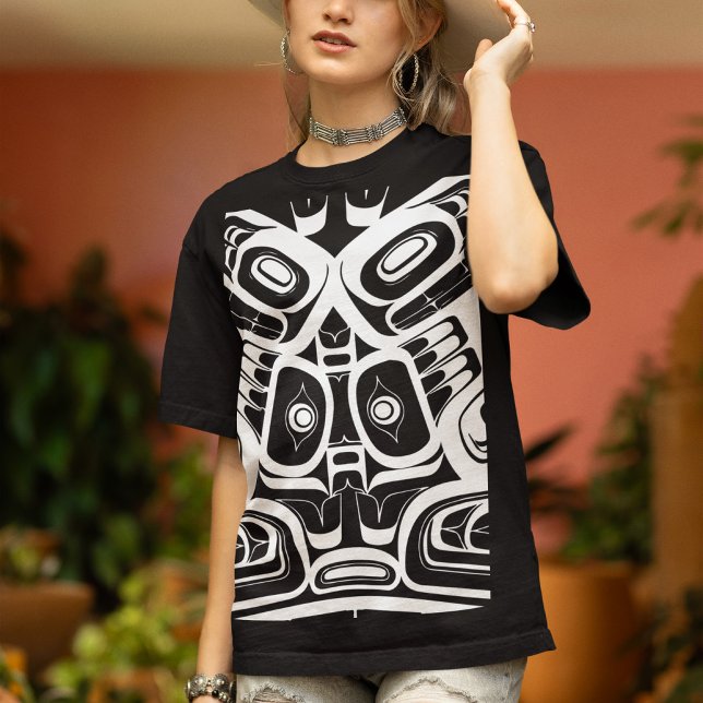 Haida Eagle Thunderbird Northwest Columbia T Shirt (Skapare uppladdad)