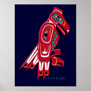 HAIDA EGLE POSTER