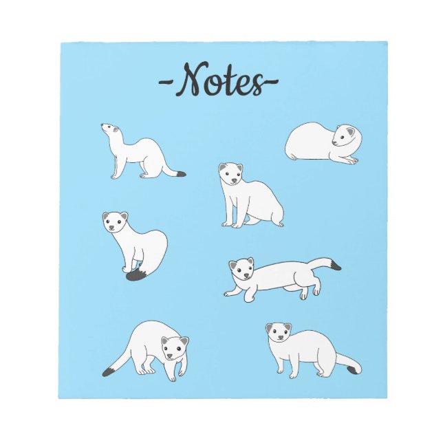 Haida Ermines Anteckningsblock (Framsida)