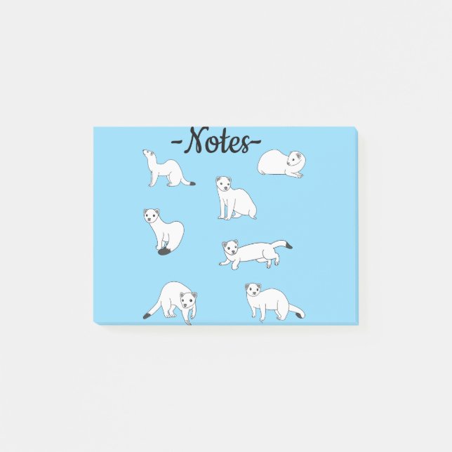 Haida Ermines Post-it Block (Framsida)