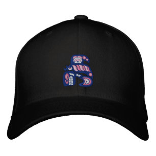 Haida Mördval Broderad Keps