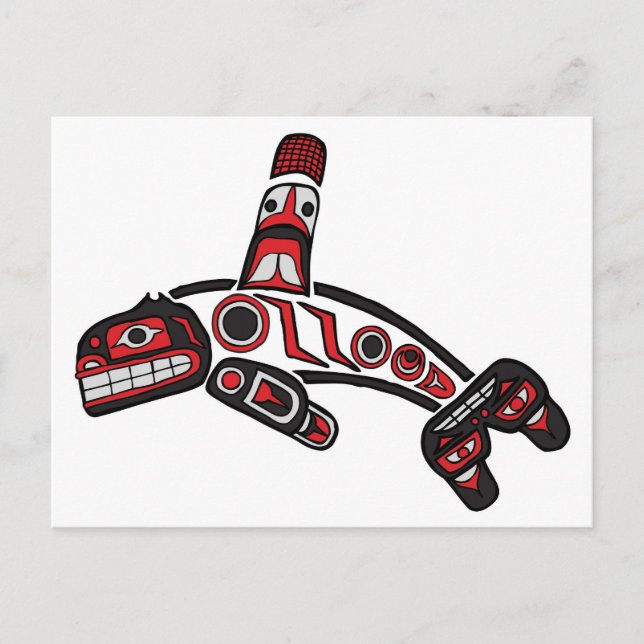 Haida Orca 2012 Vykort (Framsida)