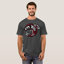 Haida Orca Tribal Tattoo Totem Killer Whale Tee Shirt